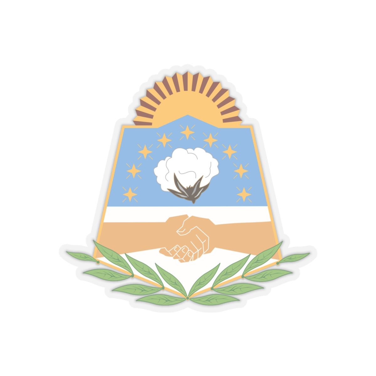 Coat of Arms Formosa Argentina - STICKER Vinyl Kiss-Cut Decal