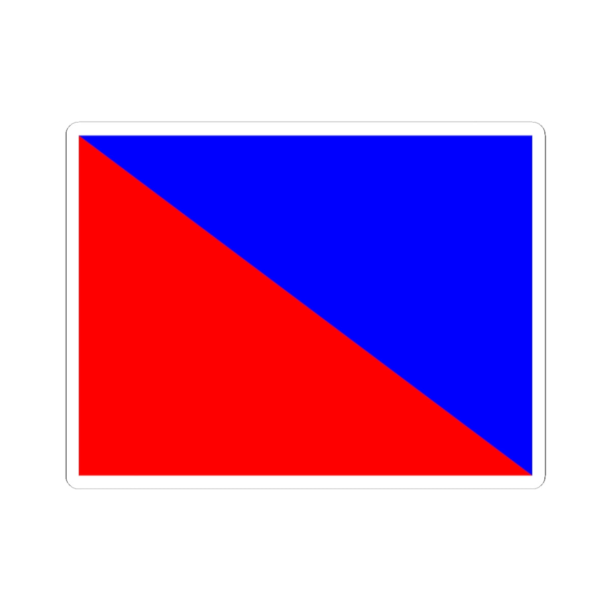 Flag of the Military Police Corps (Israel) STICKER Vinyl Kiss-Cut Decal