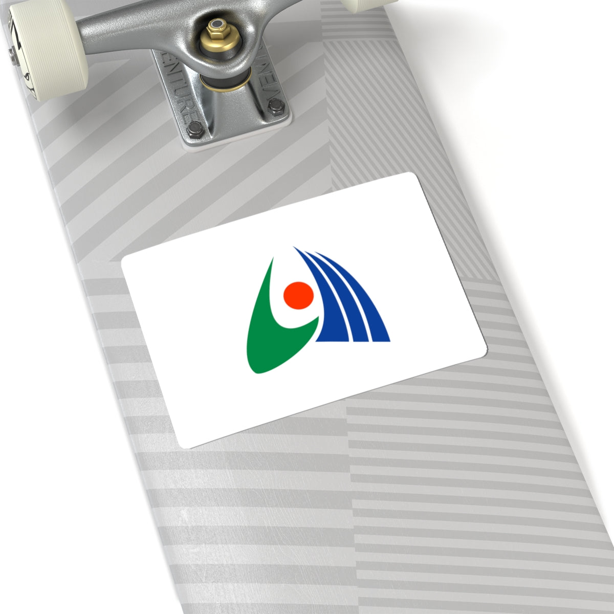 Flag of Mukawa Hokkaido (Japan) STICKER Vinyl Kiss-Cut Decal