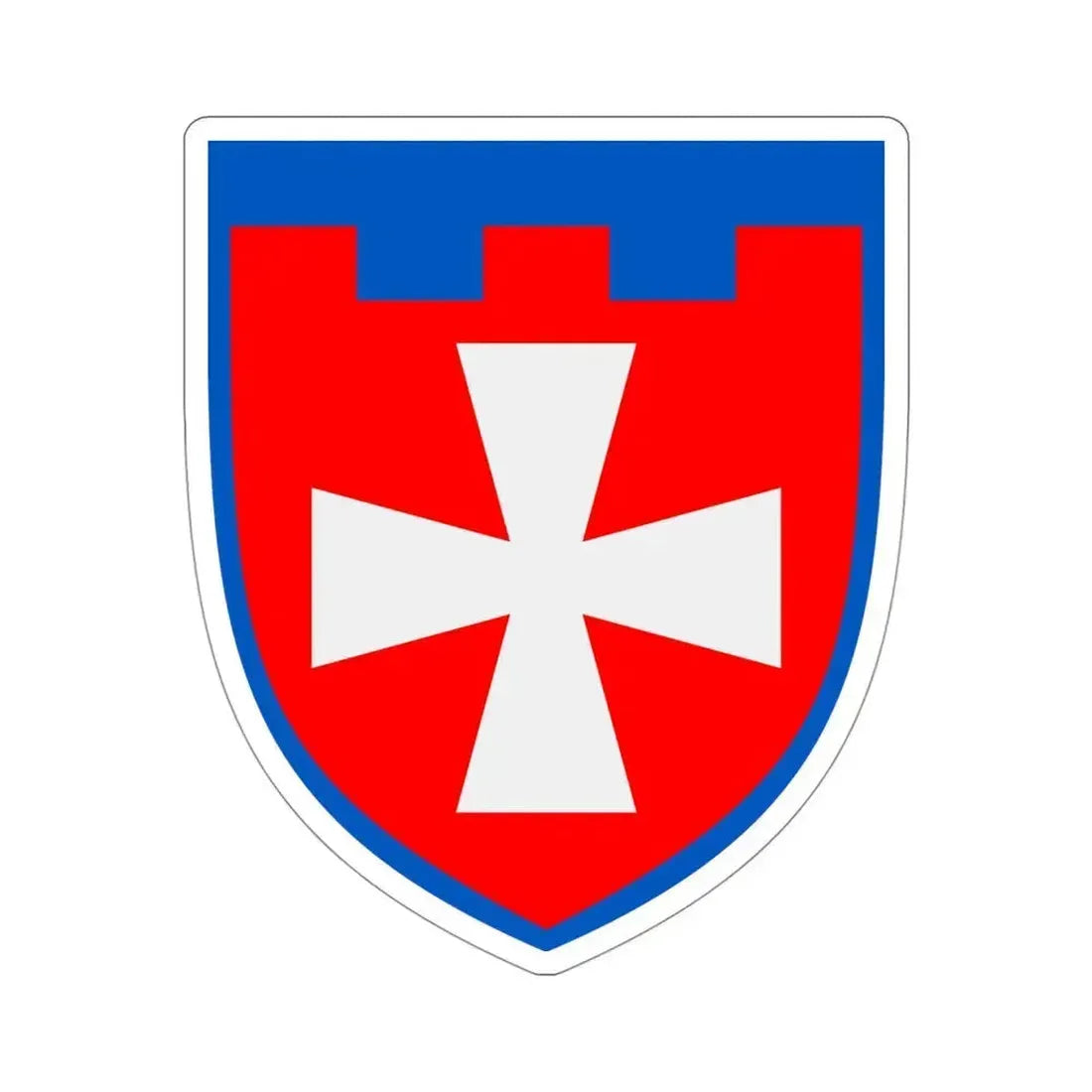 104th Detached Territorial Defense Brigade (Ukraine) STICKER Vinyl Die-Cut Decal 4 Inch - The Sticker Space