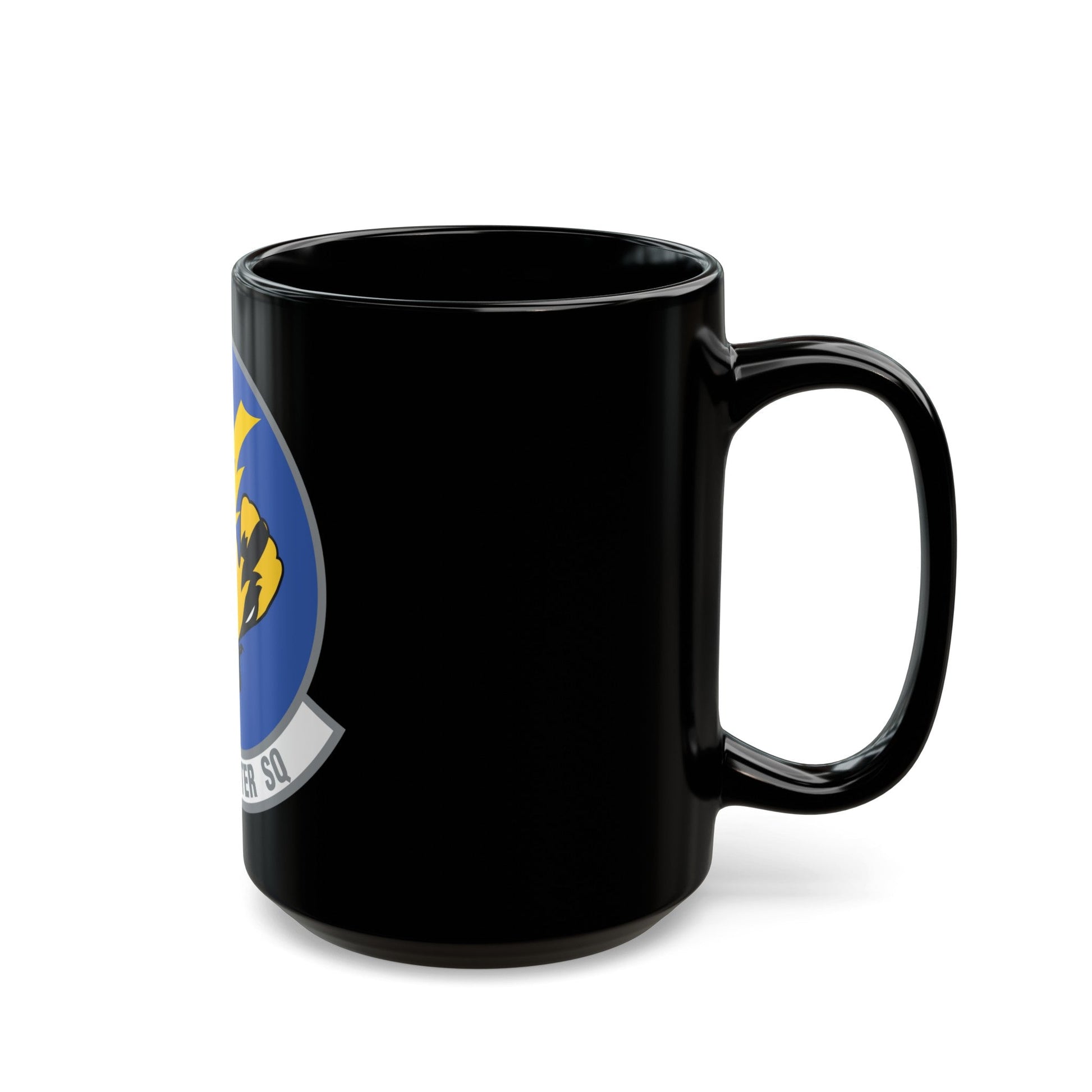 104th Fighter Squadron (U.S. Air Force) Black Coffee Mug-The Sticker Space