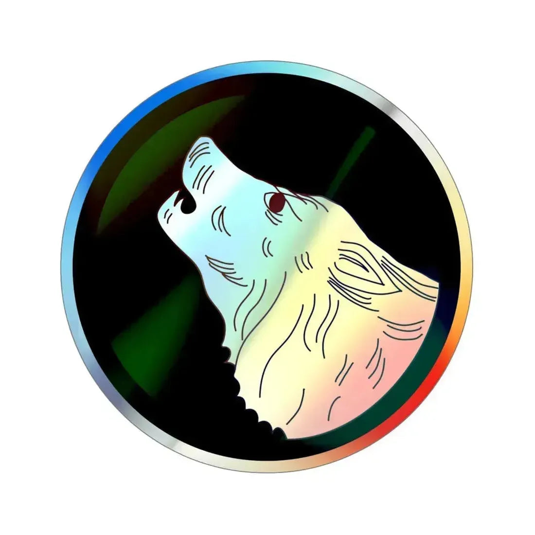 104th infantry (U.S. Army) Holographic STICKER Die-Cut Vinyl Decal 5 Inch Holographic - The Sticker Space