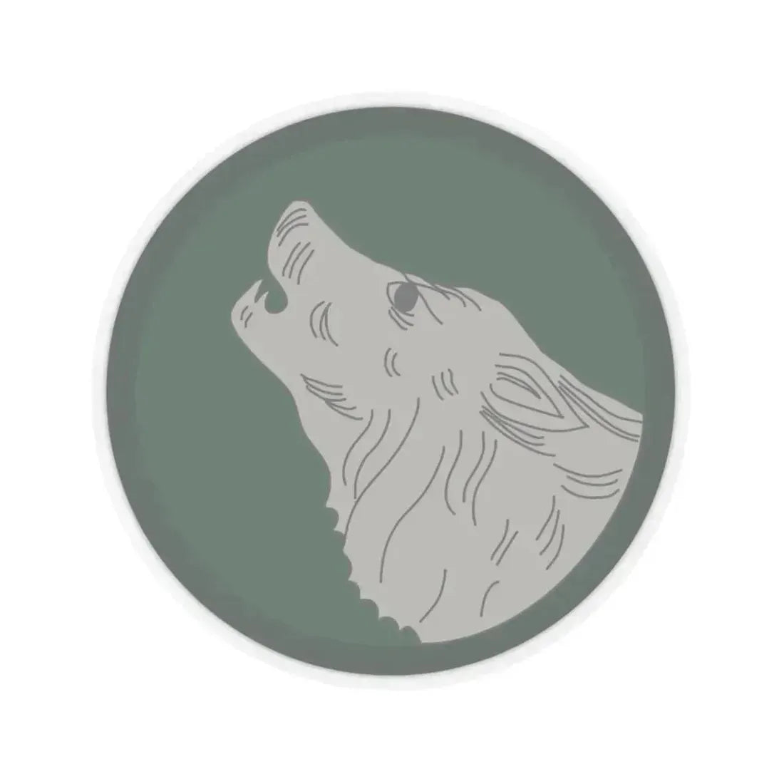 104th infantry (U.S. Army) STICKER Vinyl Kiss-Cut Decal 4 Inch Transparent - The Sticker Space