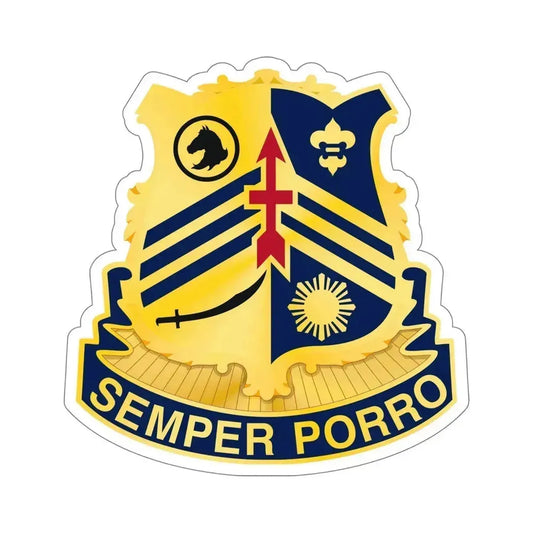 105 Cavalry Regiment (U.S. Army) STICKER Vinyl Die-Cut Decal 6 Inch - The Sticker Space