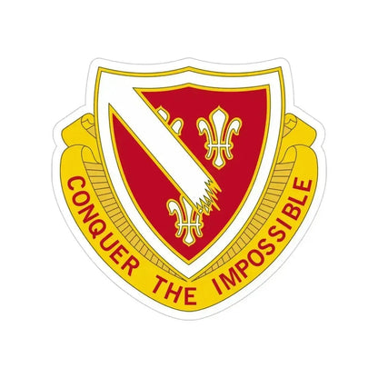 105 Engineer Battalion (U.S. Army) Transparent STICKER Die-Cut Vinyl Decal 5 Inch - The Sticker Space