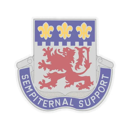 105 Engineer Group (U.S. Army) STICKER Vinyl Kiss-Cut Decal 4 Inch Transparent - The Sticker Space