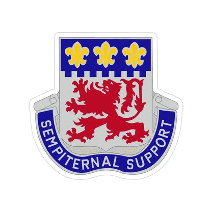 105 Engineer Group (U.S. Army) Transparent STICKER Die-Cut Vinyl Decal 4 Inch - The Sticker Space