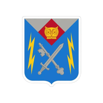 105 Military Intelligence Battalion 2 (U.S. Army) REVERSE PRINT Transparent Die-Cut STICKER 3 Inch Die-Cut Transparent - The Sticker Space