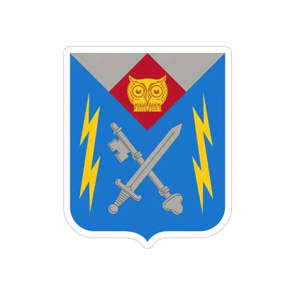 105 Military Intelligence Battalion 2 (U.S. Army) REVERSE PRINT Transparent Die-Cut STICKER 6 Inch Die-Cut Transparent - The Sticker Space