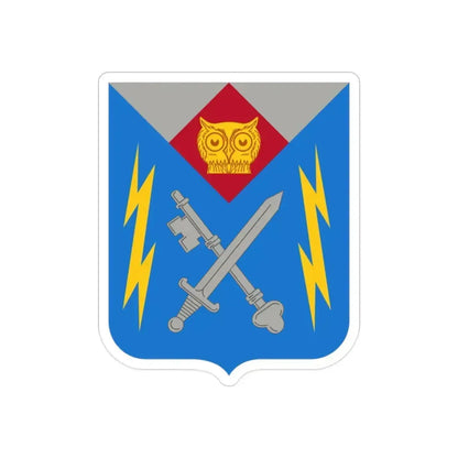 105 Military Intelligence Battalion 2 (U.S. Army) REVERSE PRINT Transparent Die-Cut STICKER - The Sticker Space