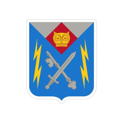 105 Military Intelligence Battalion 2 (U.S. Army) REVERSE PRINT Transparent Die-Cut STICKER - The Sticker Space