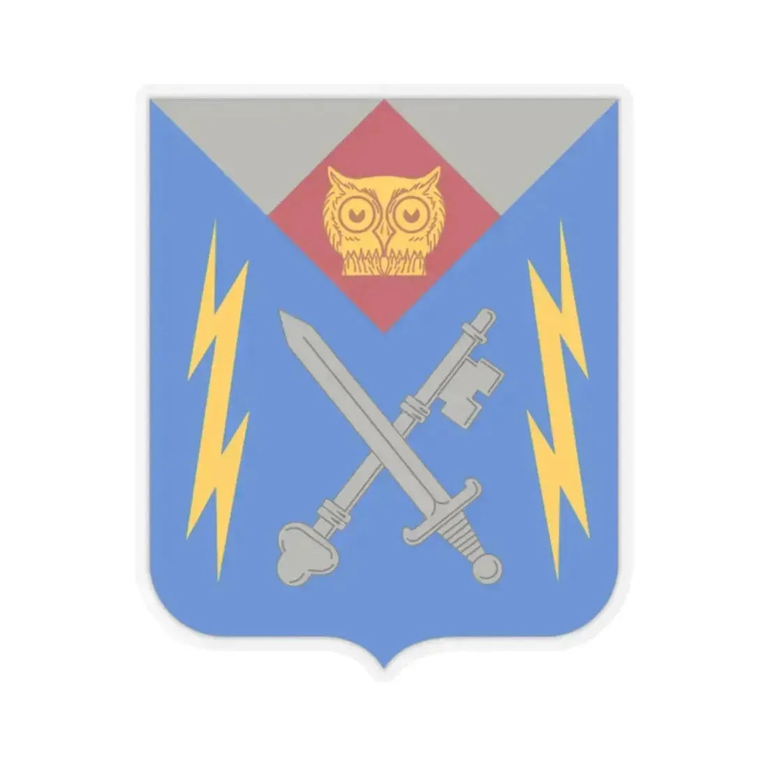 105 Military Intelligence Battalion 2 (U.S. Army) STICKER Vinyl Kiss-Cut Decal 2 Inch Transparent - The Sticker Space