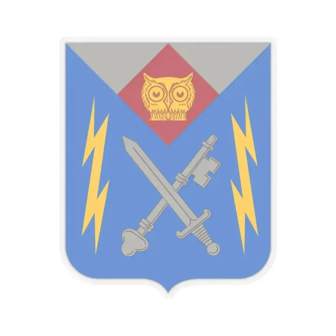 105 Military Intelligence Battalion 2 (U.S. Army) STICKER Vinyl Kiss-Cut Decal 3 Inch Transparent - The Sticker Space