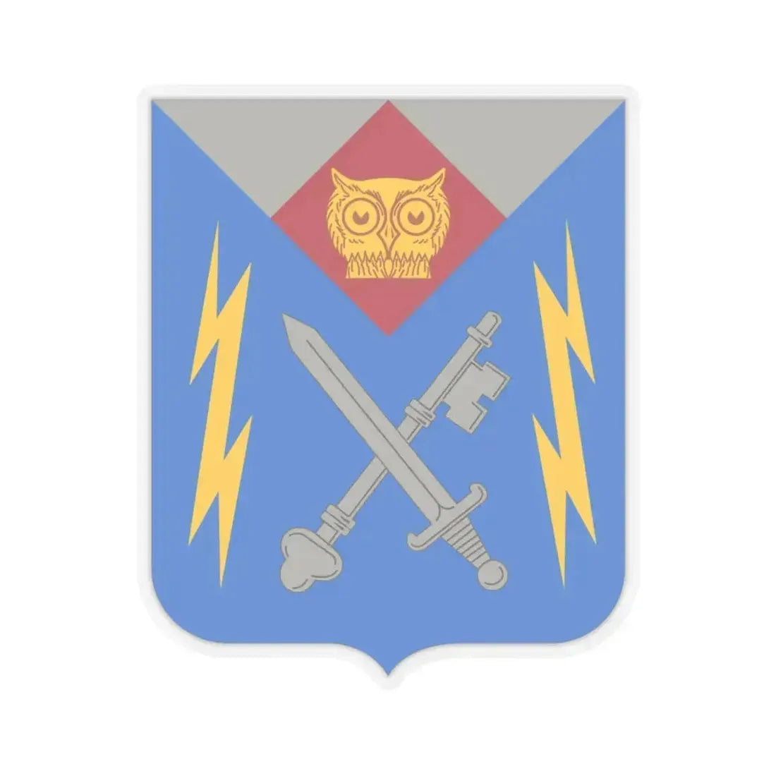 105 Military Intelligence Battalion 2 (U.S. Army) STICKER Vinyl Kiss-Cut Decal 4 Inch Transparent - The Sticker Space