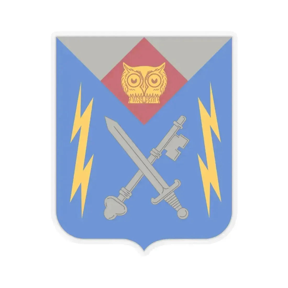 105 Military Intelligence Battalion 2 (U.S. Army) STICKER Vinyl Kiss-Cut Decal 6 Inch Transparent - The Sticker Space