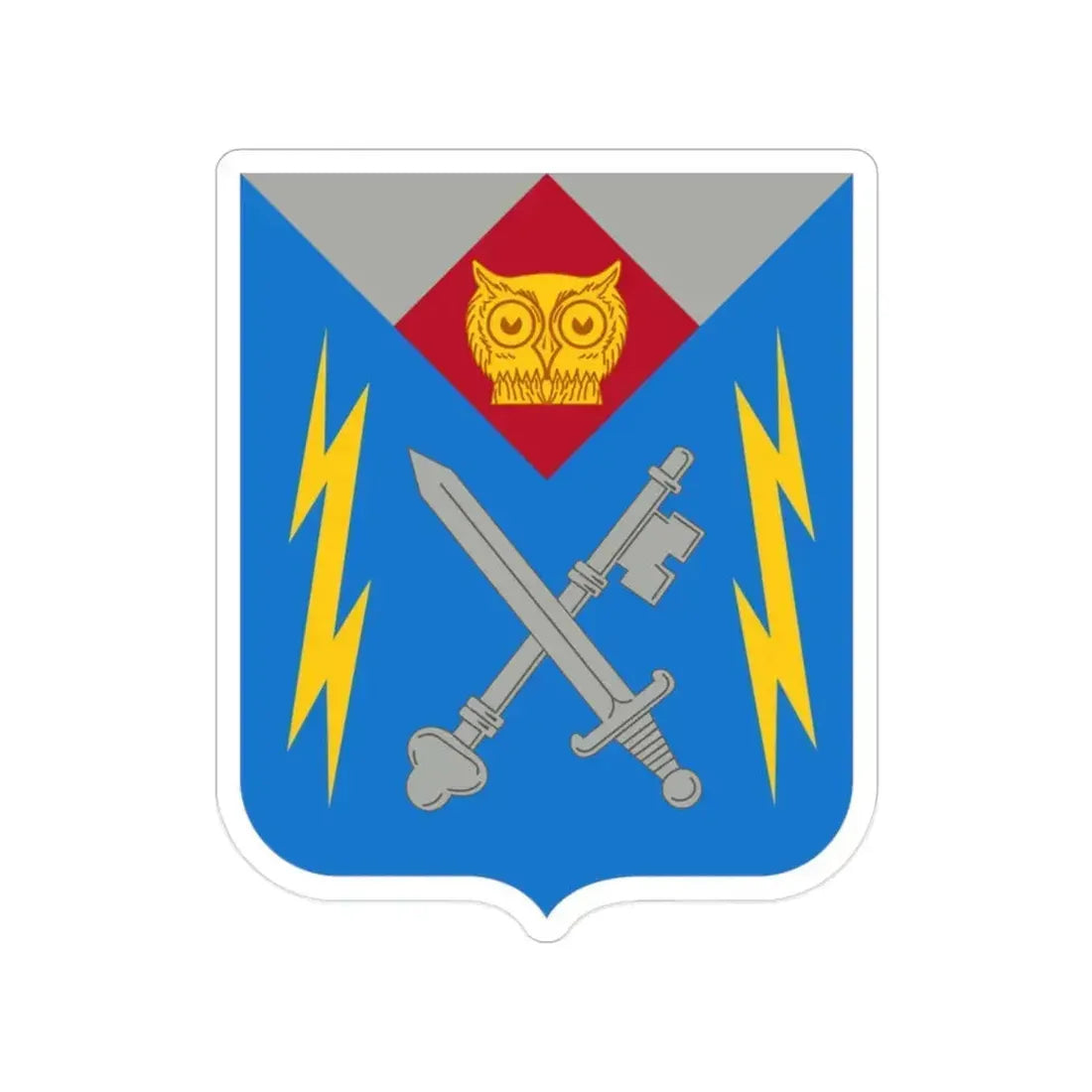 105 Military Intelligence Battalion 2 (U.S. Army) Transparent STICKER Die-Cut Vinyl Decal 2 Inch - The Sticker Space