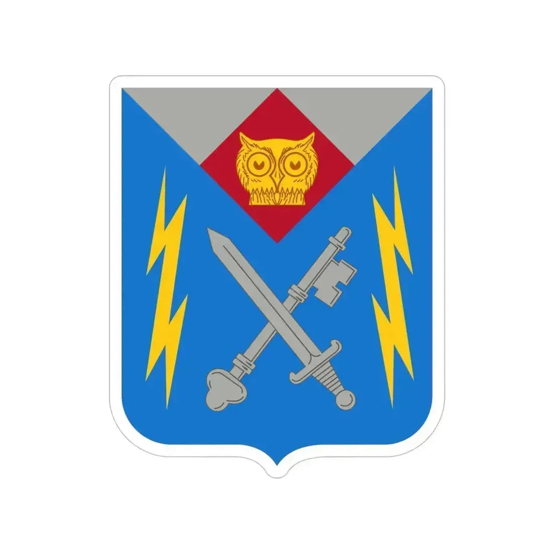 105 Military Intelligence Battalion 2 (U.S. Army) Transparent STICKER Die-Cut Vinyl Decal 5 Inch - The Sticker Space