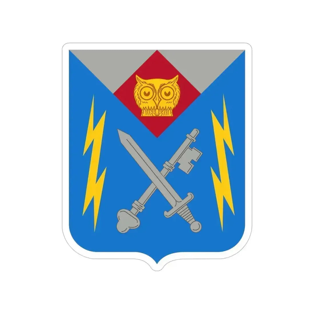 105 Military Intelligence Battalion 2 (U.S. Army) Transparent STICKER Die-Cut Vinyl Decal 6 Inch - The Sticker Space