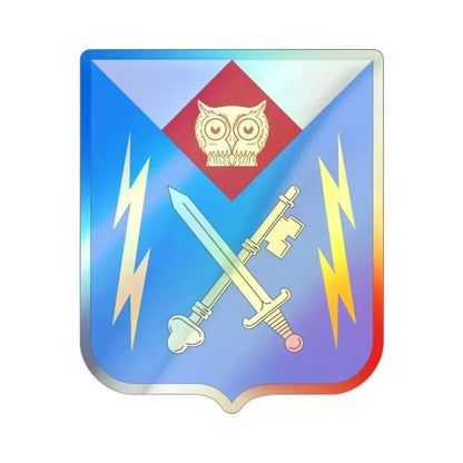 105 Military Intelligence Battalion v2 (U.S. Army) Holographic STICKER Die-Cut Vinyl Decal 2 Inch Holographic - The Sticker Space