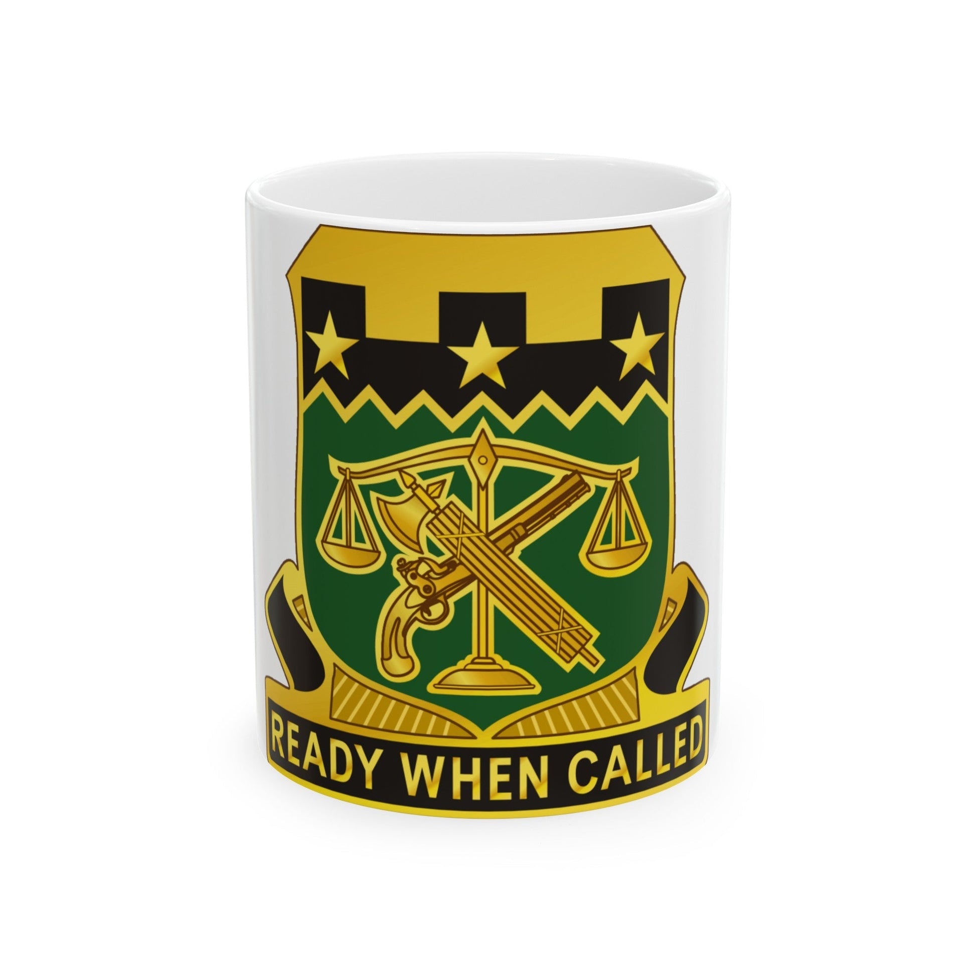 105 Military Police Battalion (U.S. Army) White Coffee Mug-11oz-The Sticker Space