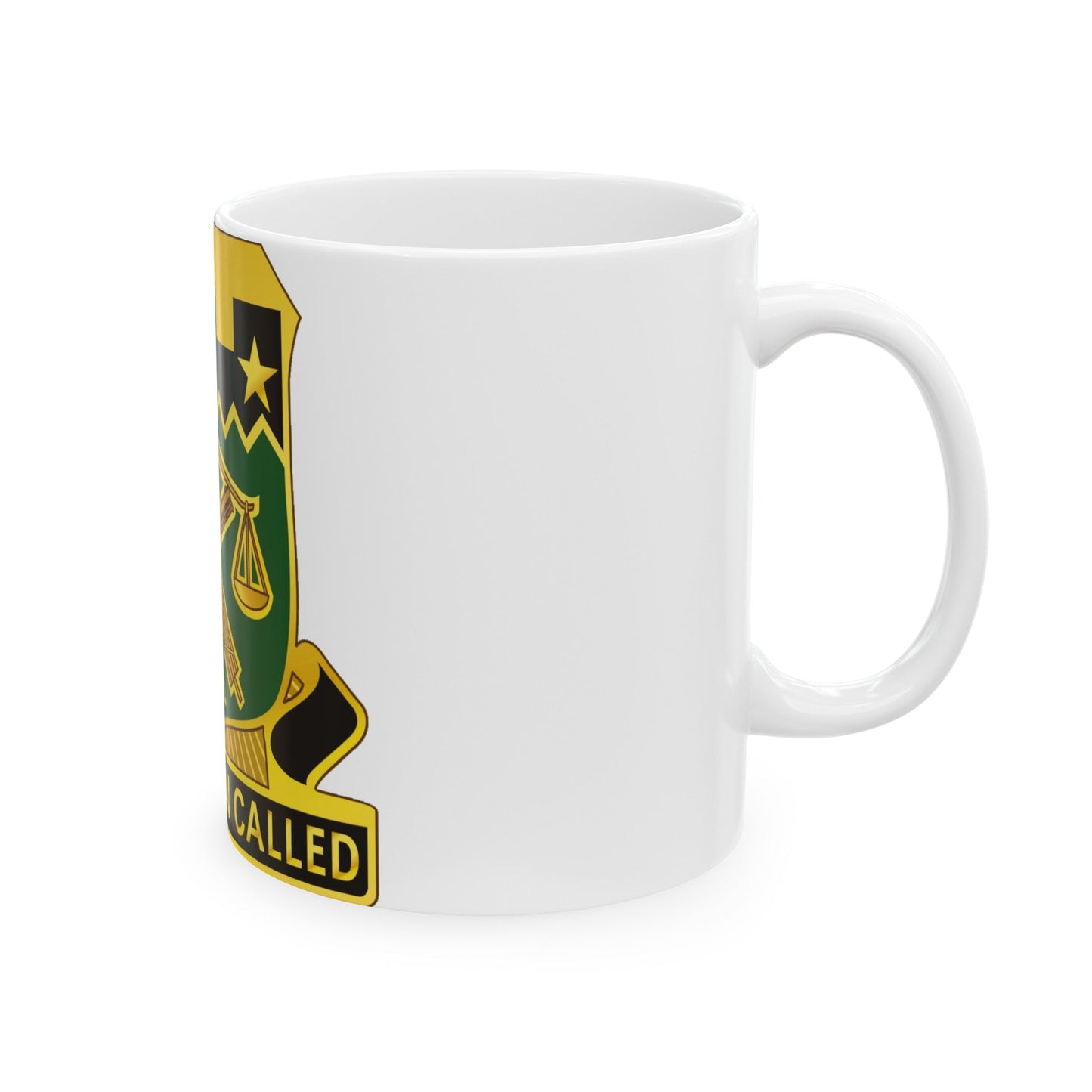 105 Military Police Battalion (U.S. Army) White Coffee Mug-The Sticker Space