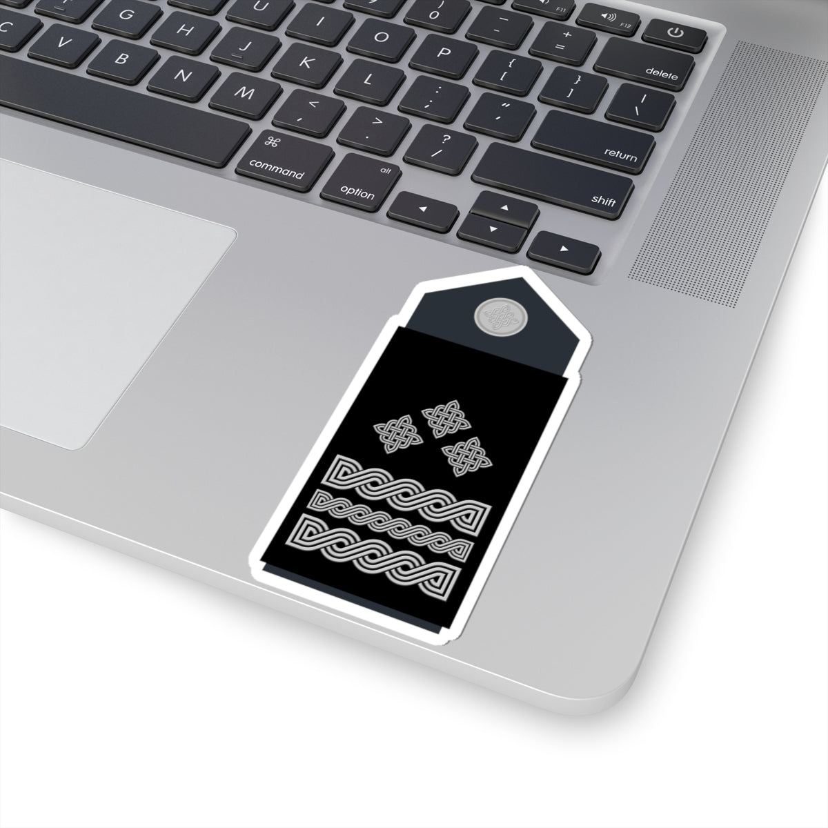 Naramenica službene odore generala pukovnika HRZ i PZO (Croatia) (Military Rank) STICKER Vinyl Kiss-Cut Decal