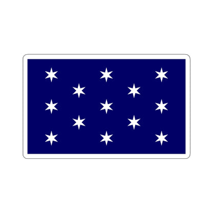 Flag of Washington, New York - STICKER Vinyl Kiss-Cut Decal