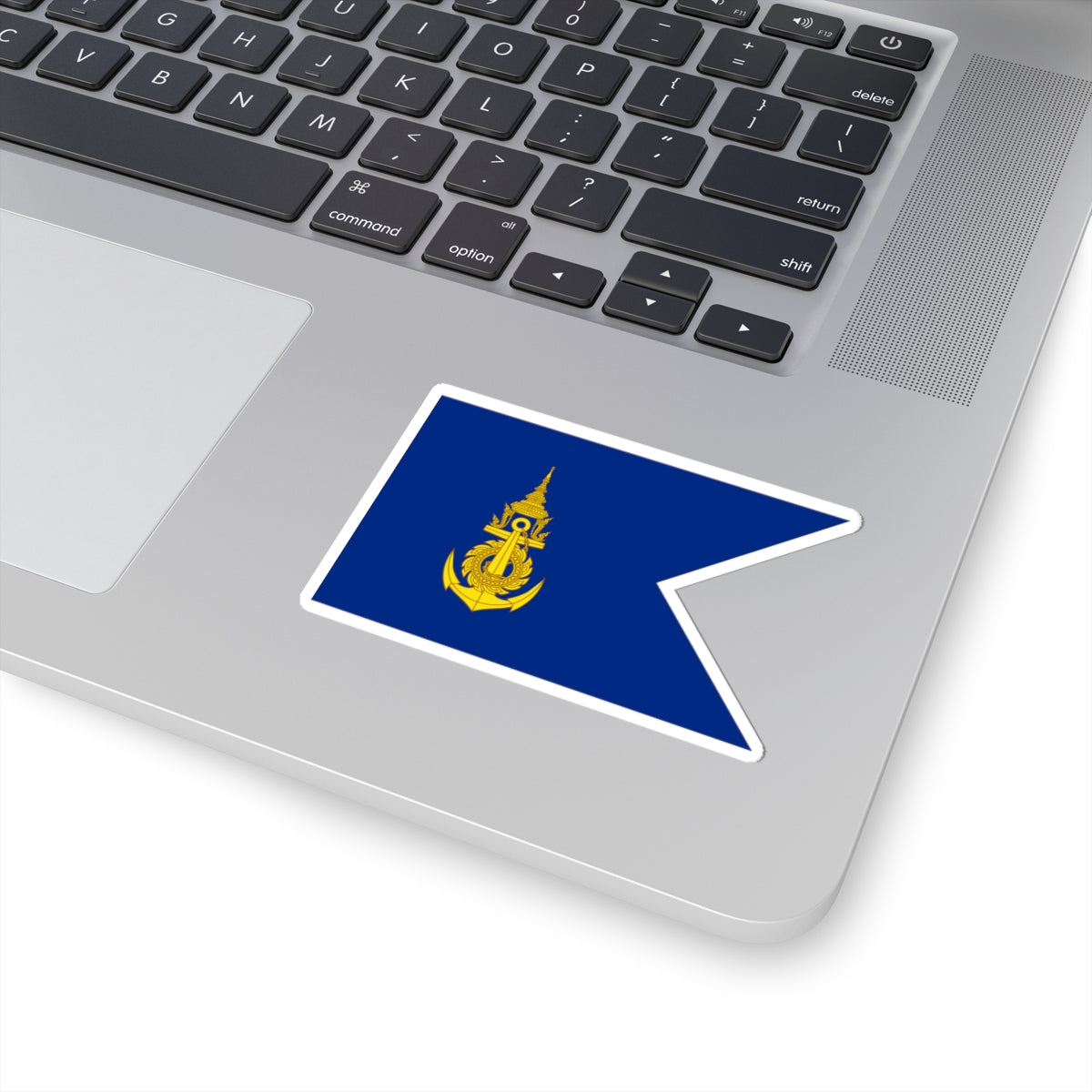Flag Thai Navy Fleet Commander (Thailand) STICKER Vinyl Kiss-Cut Decal