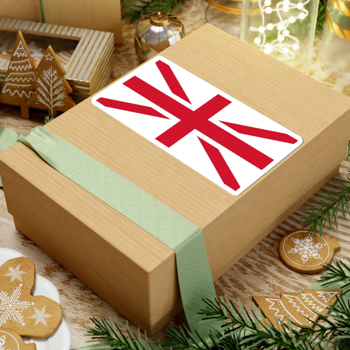 Flag of UK wo Scotland (United Kingdom) STICKER Vinyl Kiss-Cut Decal