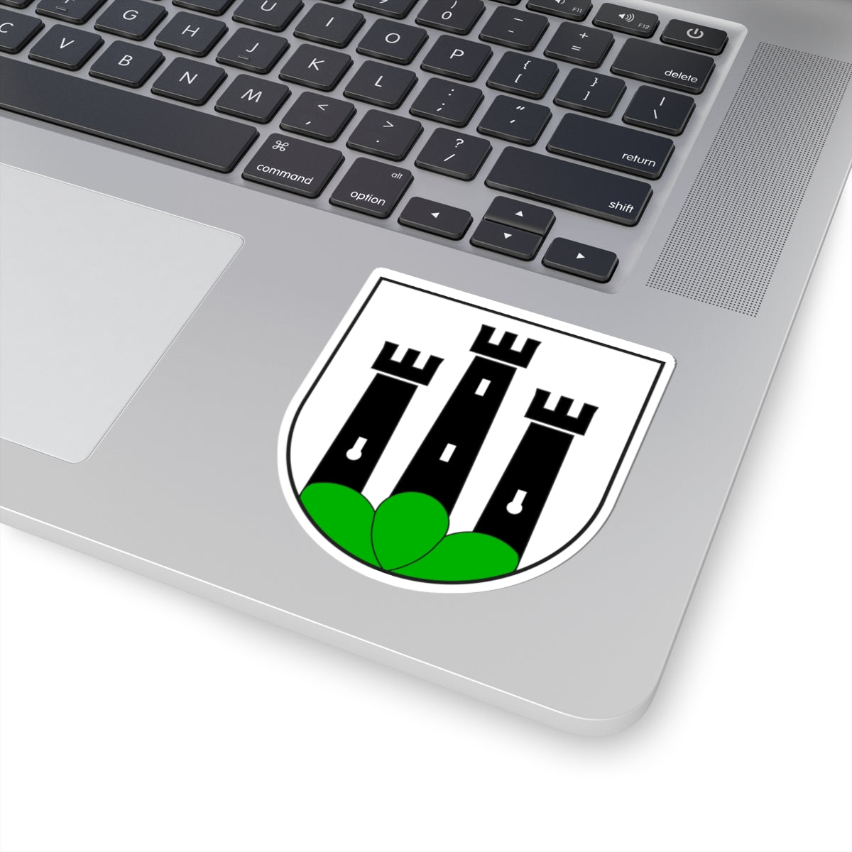 Susch wappen (Switzerland) (Coat of Arms) STICKER Vinyl Kiss-Cut Decal