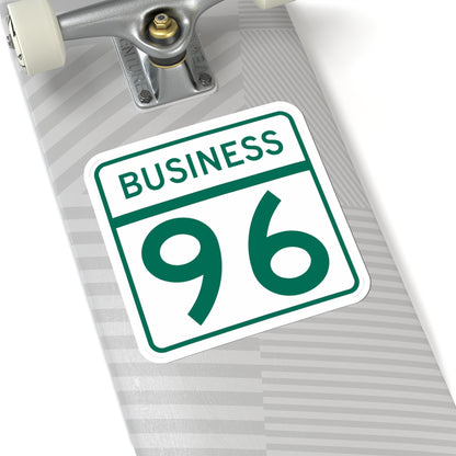 MD Route 96 Business (Maryland) (Road Sign) STICKER Vinyl Kiss-Cut Decal