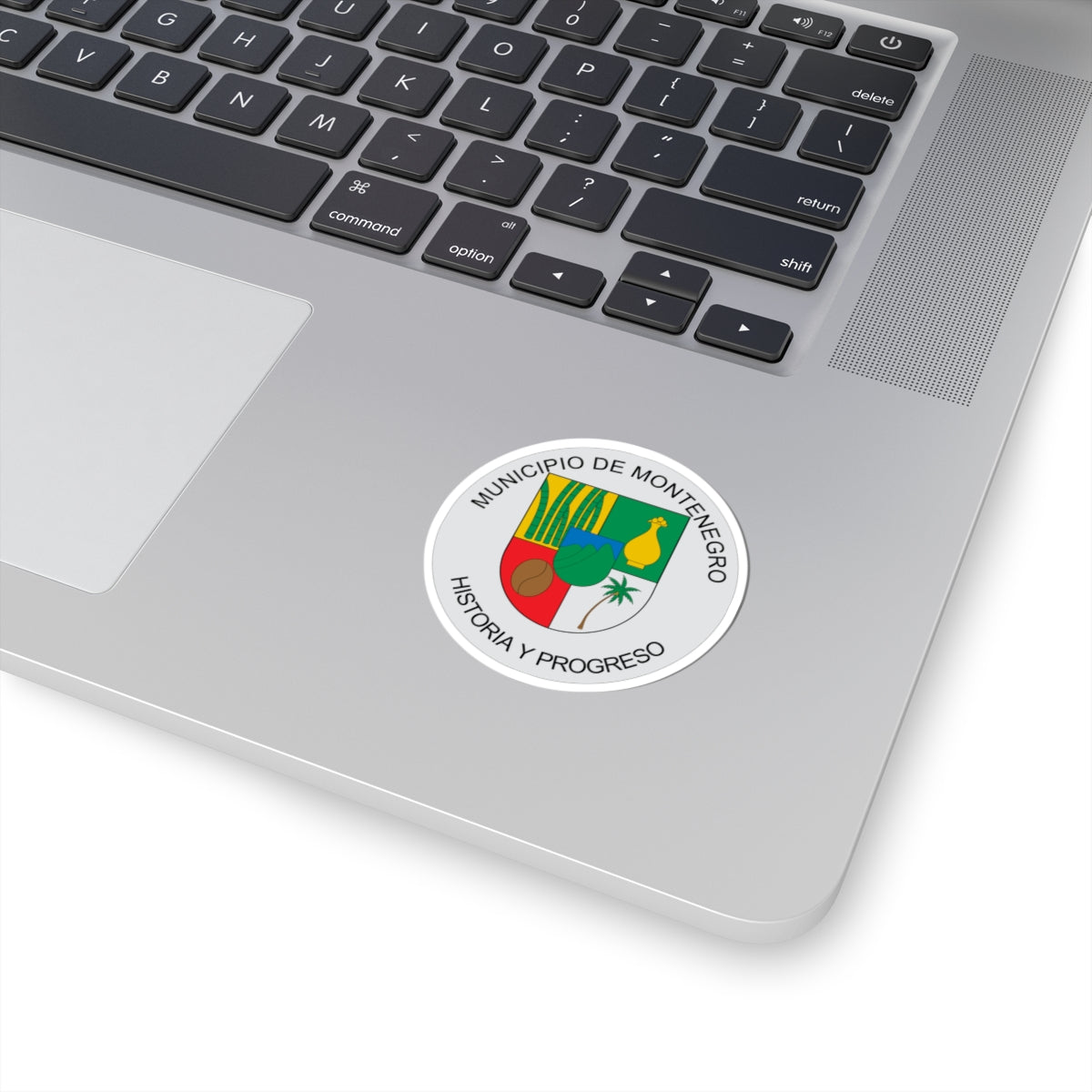Escudo de Montenegro Quindío (Colombia) (Coat of Arms) STICKER Vinyl Kiss-Cut Decal