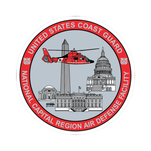 USCG NCR ADF   Nat'l Capital Reg Air Def Fac 2009 (U.S. Coast Guard) STICKER Vinyl Kiss-Cut Decal