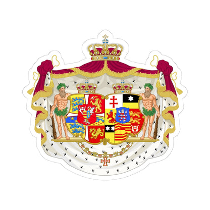 Armoiries de Marie-Sophie de Hesse-Cassel1 (Denmark) (Coat of Arms) STICKER Vinyl Kiss-Cut Decal