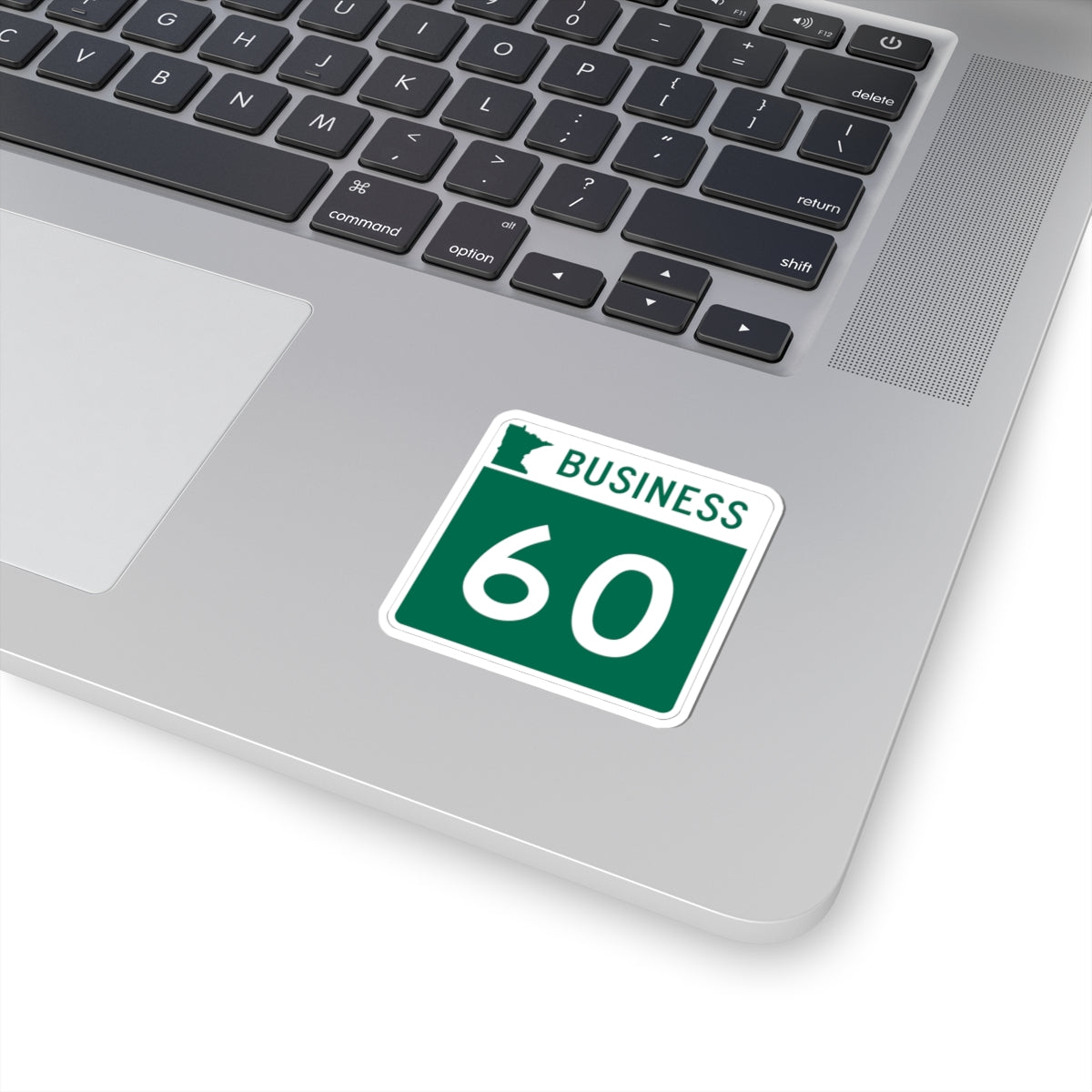 MN-60 Business (Minnesota) (Road Sign) STICKER Vinyl Kiss-Cut Decal