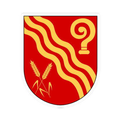 Södermöre pastorat vapen (Sweden) (Coat of Arms) STICKER Vinyl Kiss-Cut Decal