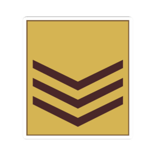 Kenya Army OR 6 (Kenya) (Military Rank) STICKER Vinyl Kiss-Cut Decal