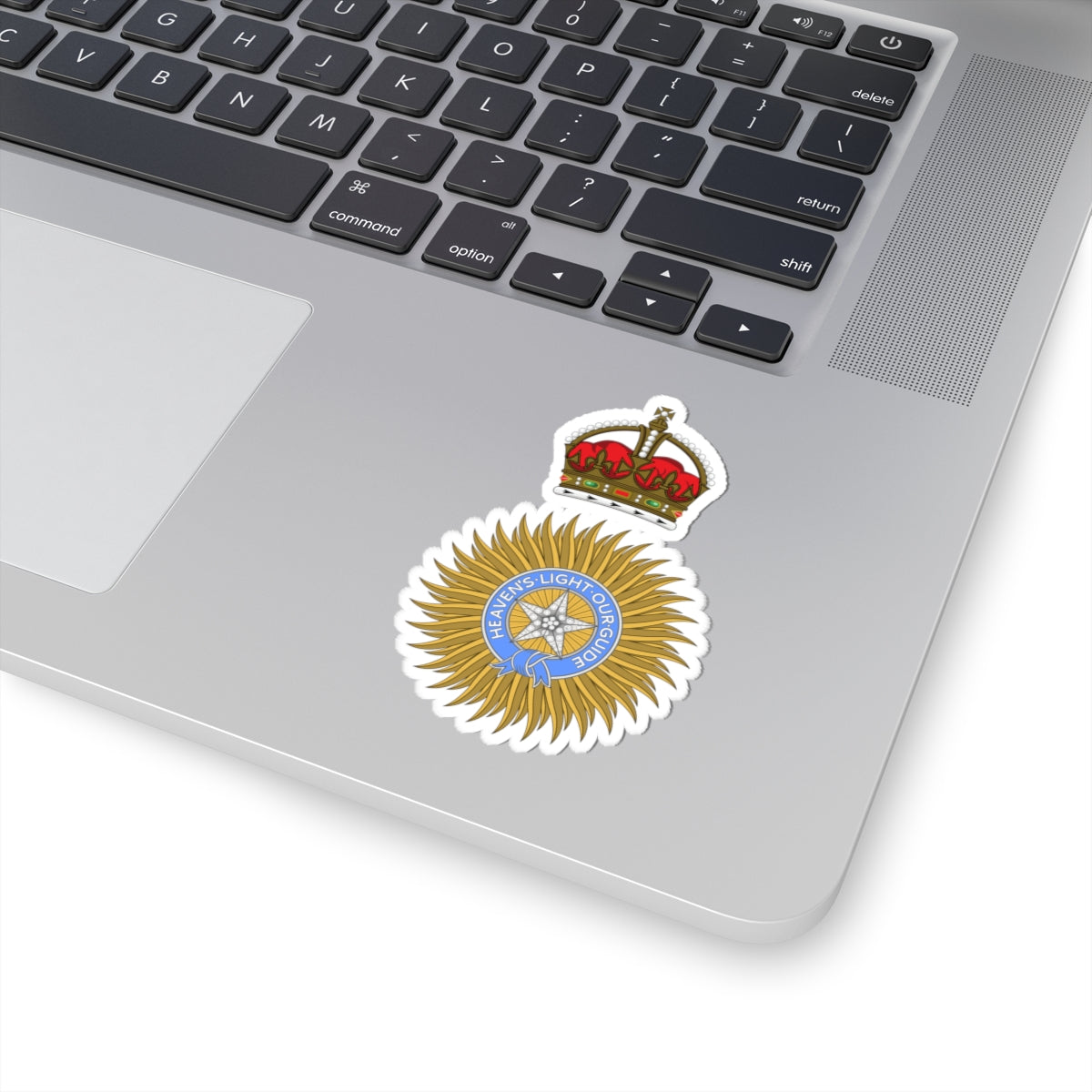 Badge of the Governor General of India (India) (Coat of Arms) STICKER Vinyl Kiss-Cut Decal