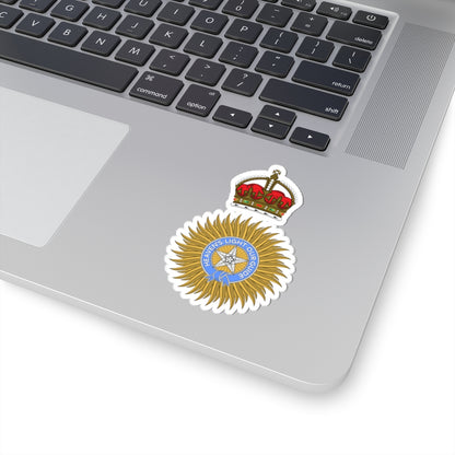Badge of the Governor General of India (India) (Coat of Arms) STICKER Vinyl Kiss-Cut Decal