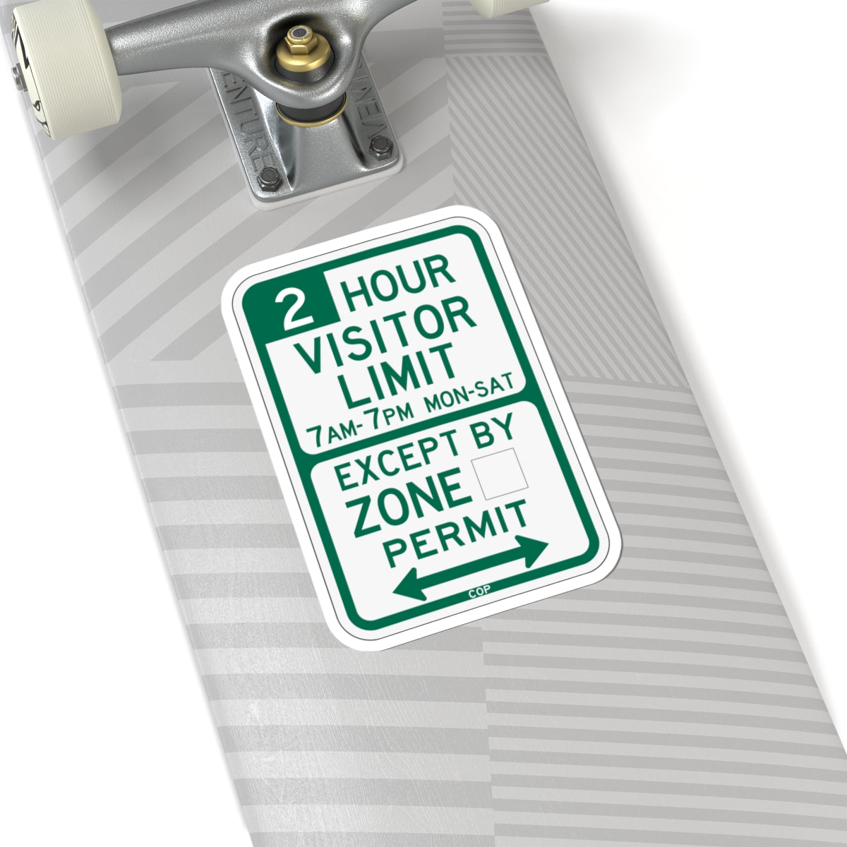 PBOT Road sign P4452D (Oregon) (Road Sign) STICKER Vinyl Kiss-Cut Decal