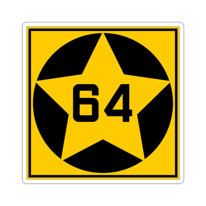 MN-64 1920 (Minnesota) (Road Sign) STICKER Vinyl Kiss-Cut Decal