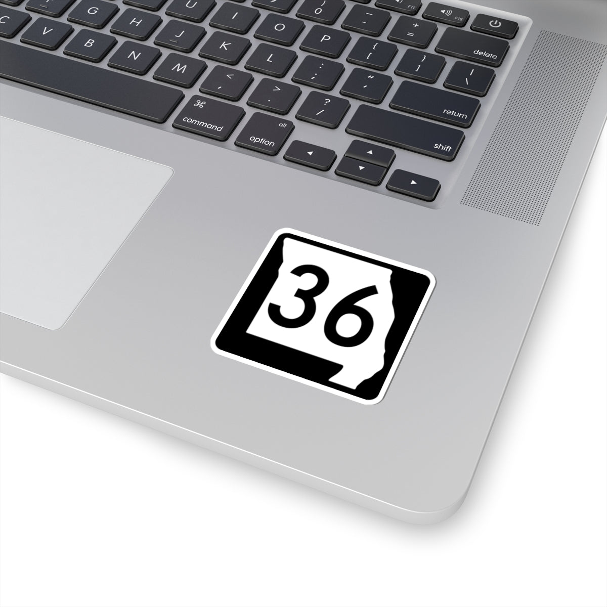 MO-36 (Missouri) (Road Sign) STICKER Vinyl Kiss-Cut Decal