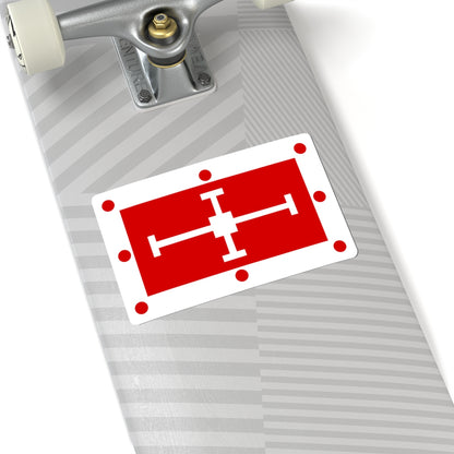 Flag of the Diocese of Coventry (England) STICKER Vinyl Kiss-Cut Decal