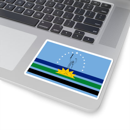 Flag of Monagas State (Venezuela) STICKER Vinyl Kiss-Cut Decal
