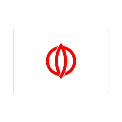 Flag of Yugawara Kanagawa (Japan) STICKER Vinyl Kiss-Cut Decal