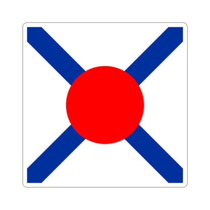 Flag of Japan Customs 1871-1873 (Japan) STICKER Vinyl Kiss-Cut Decal