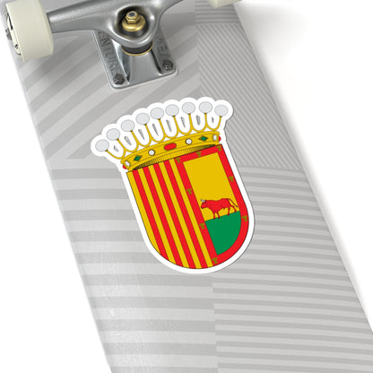 Escudo de Atarés (Spain) (Coat of Arms) STICKER Vinyl Kiss-Cut Decal