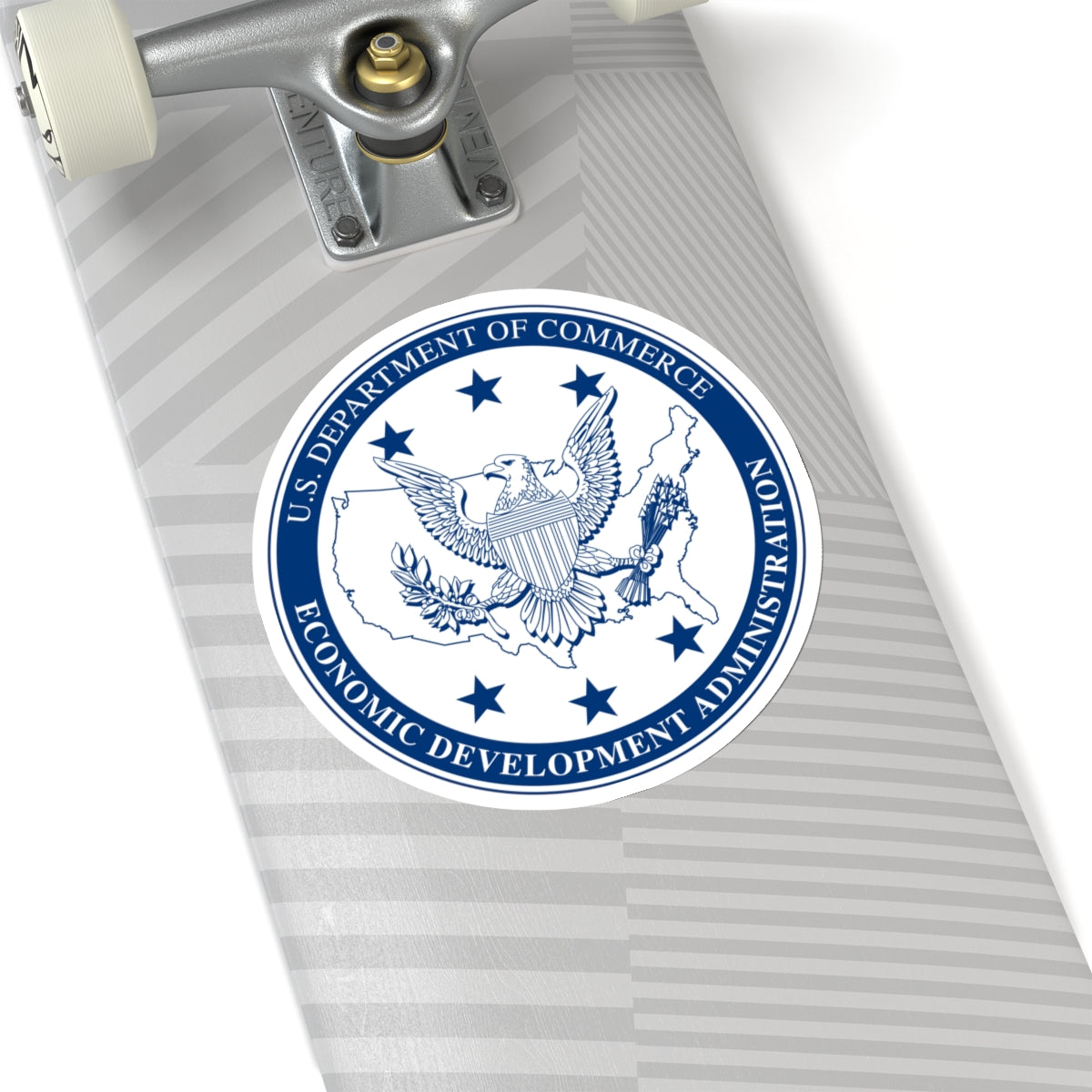 Seal of the United States Economic Development Administration - STICKER Vinyl Kiss-Cut Decal