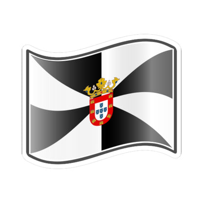 Nuvola Ceuta flag (Spain) STICKER Vinyl Kiss-Cut Decal