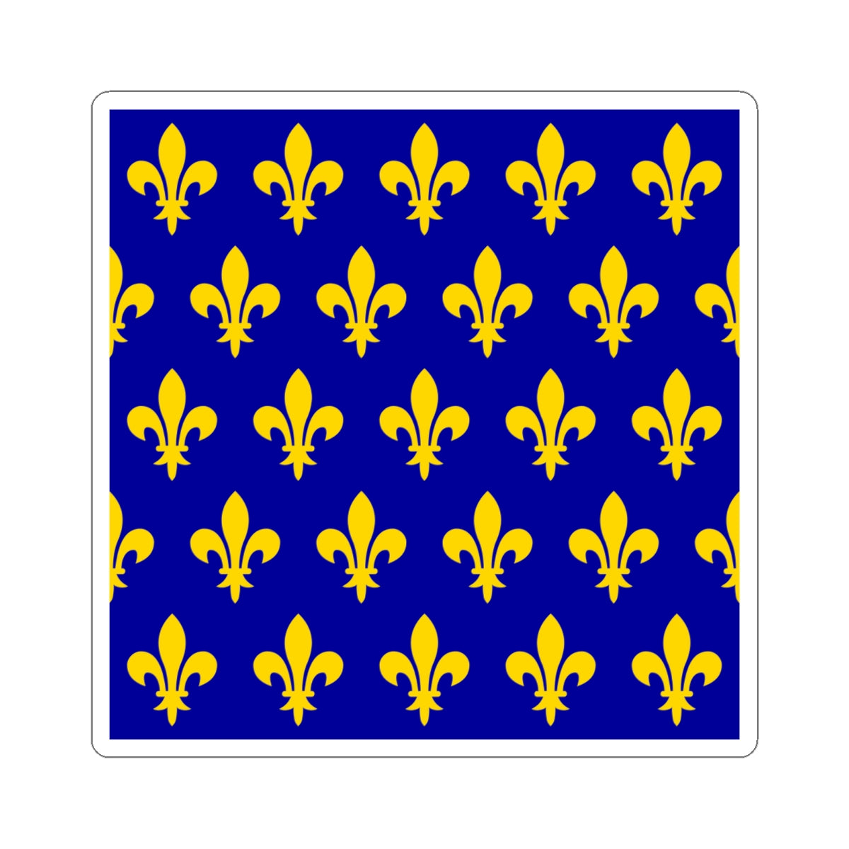 Flag of France XII-XIII (France) STICKER Vinyl Kiss-Cut Decal
